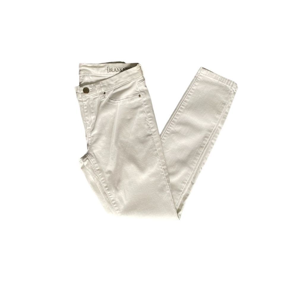 Blank NYC White mid Rise Skinny Jeans Sz 28​​​​​